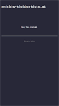 Mobile Screenshot of michis-kleiderkiste.at